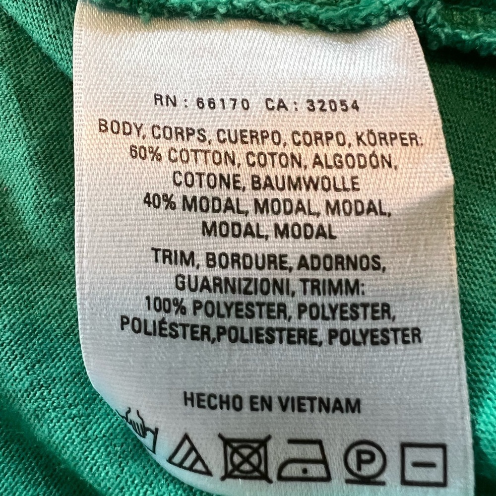 Deletta Anthropologie Top Womens Medium Geen Layered Mixed Media Sleeveless L - Picture 10 of 10